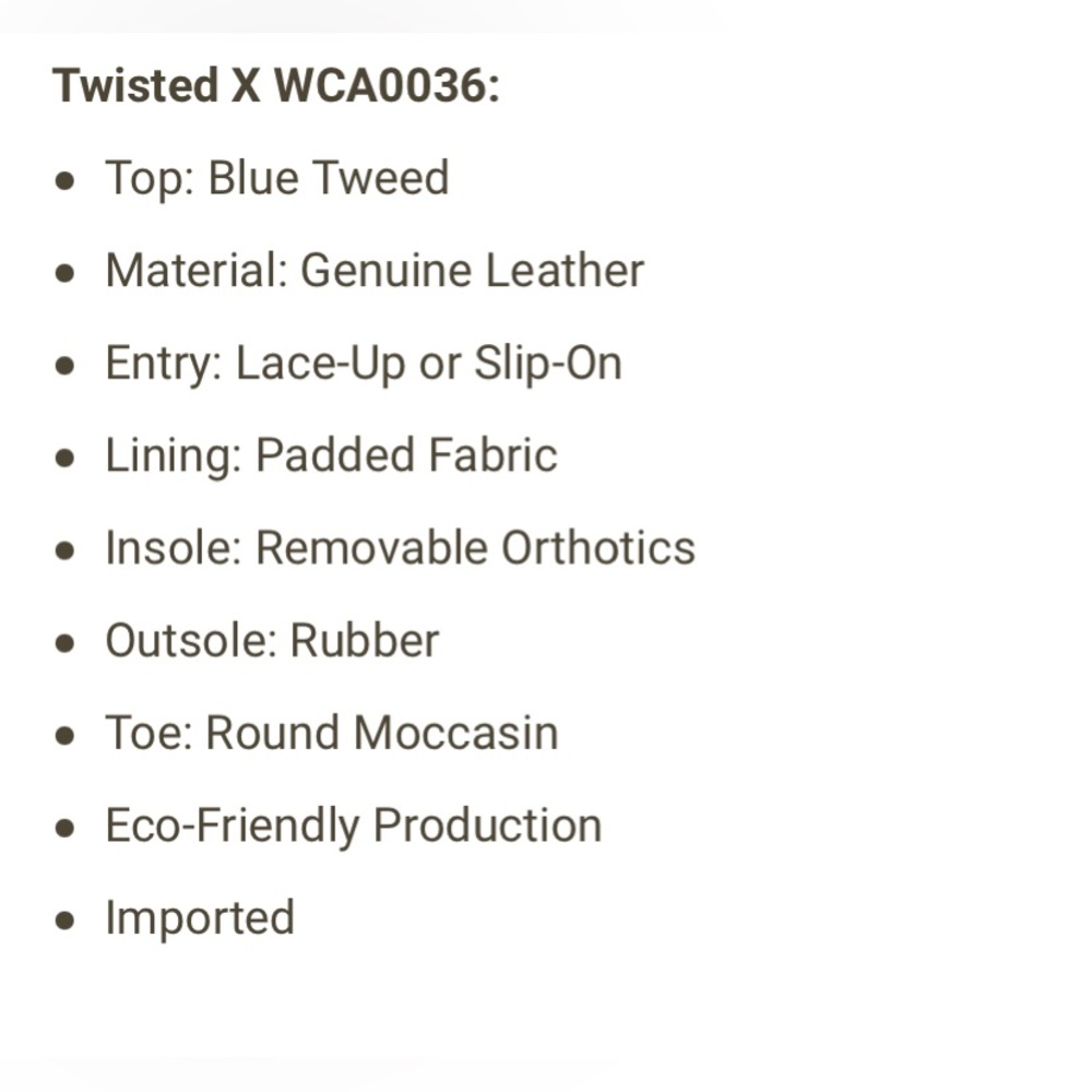 TWISTED X KICKS TWEED - Picture 9 of 15